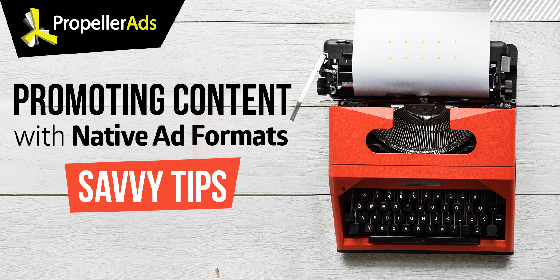 promoting content with native ad format