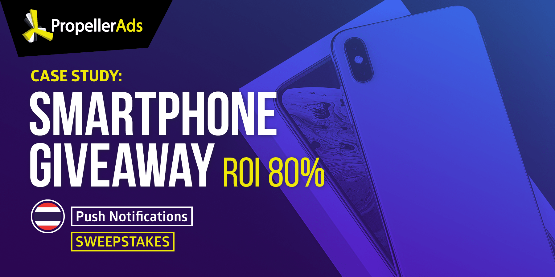 smartphone giveaway roi 80%