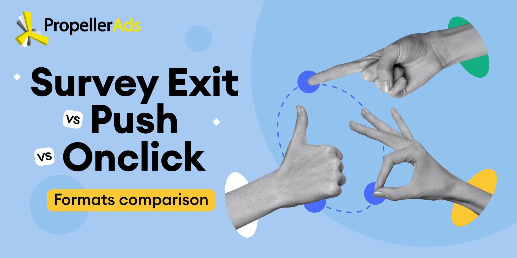survey exit push onclick