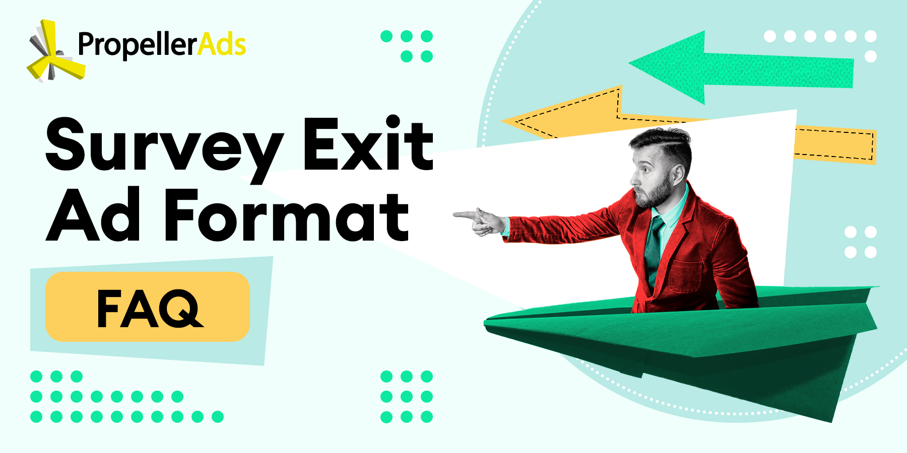survey exit ad format