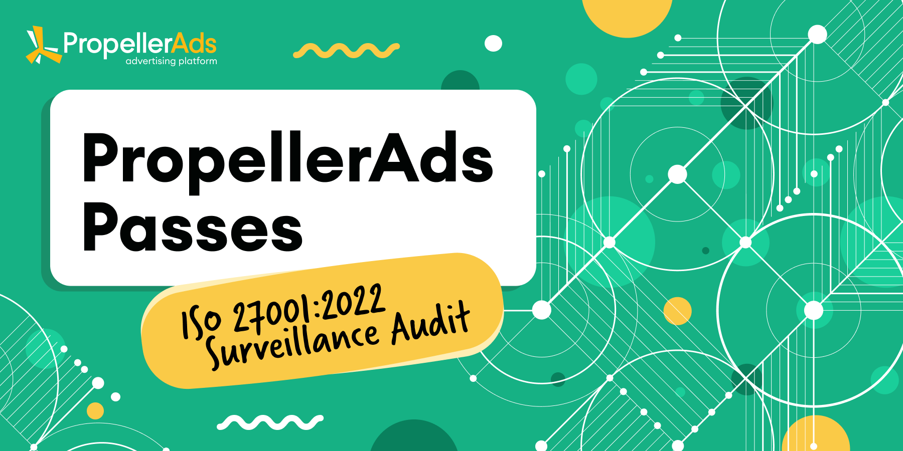 PropellerAds ISO 27001 audit 2026 passed