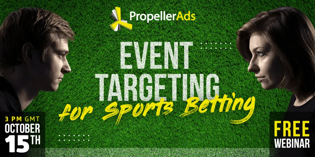 Event targeting for sports betting webinar