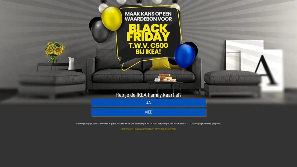 black friday - cpa offers - ikea - lp