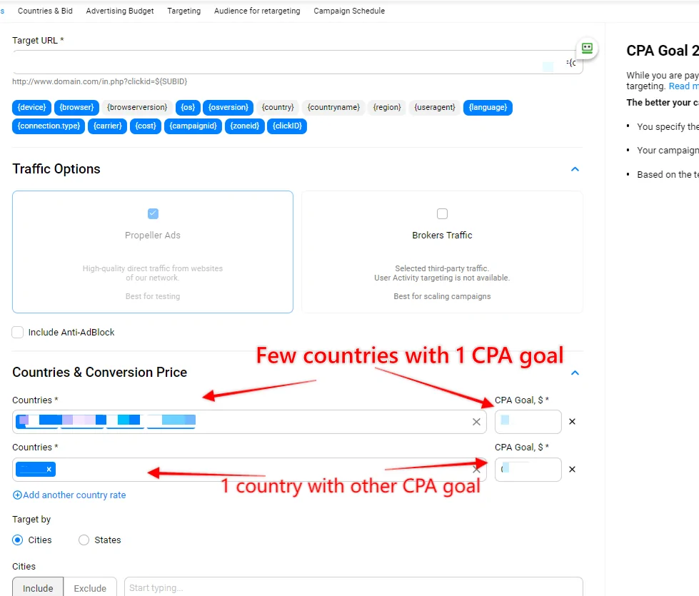 propellerads - optimization methods - case study