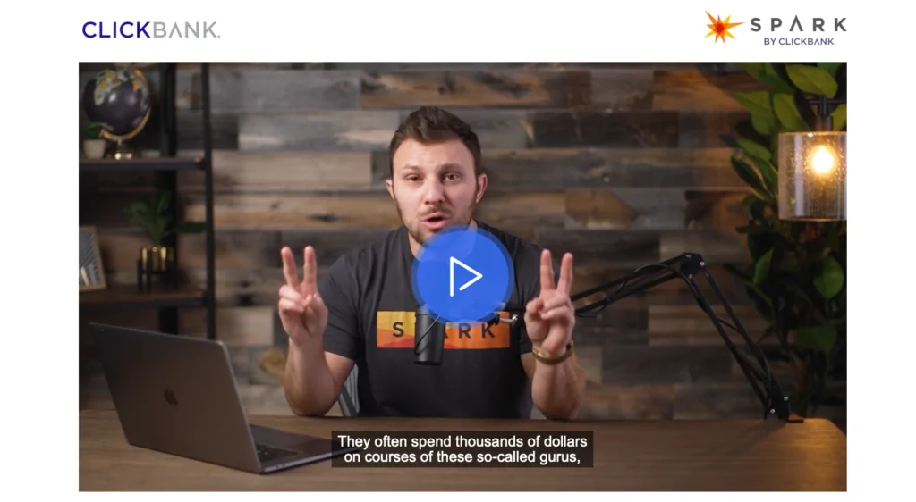 Propellerads - best affiliate marketing courses in 2023 - ClickBank spark