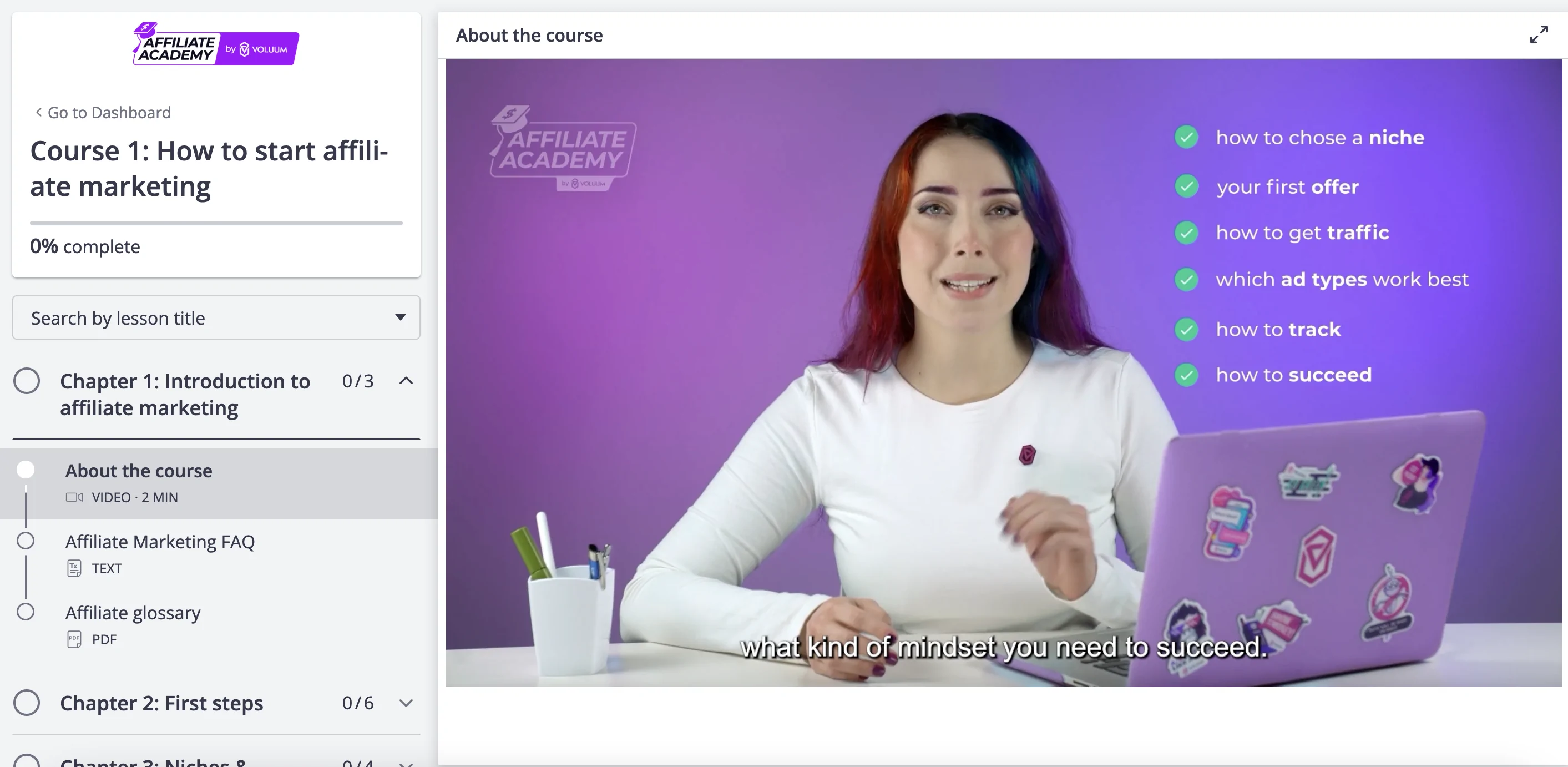 Propellerads - best affiliate marketing courses in 2023 - Voluum