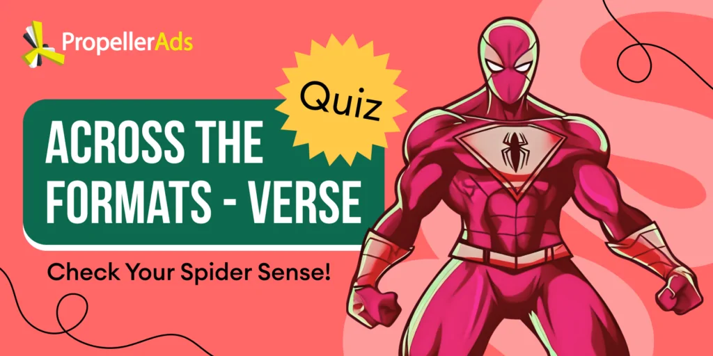 propellerads-spiderman-quiz-banner