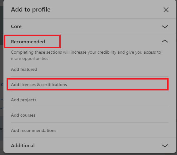 Adding your Media Buyer certificate, step 2