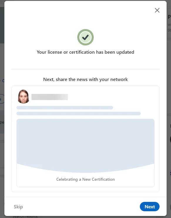 Adding your Media Buyer certificate, step 4