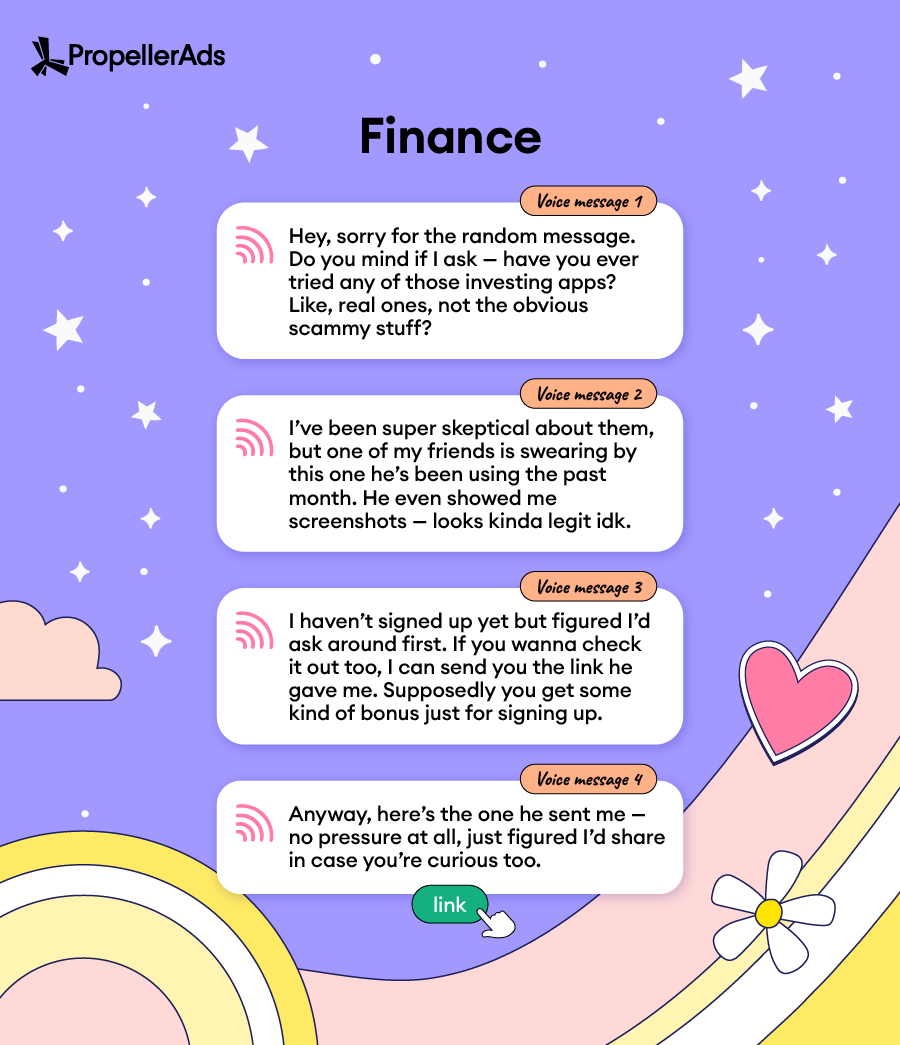 PropellerAds-voice-funnels-finance-voice-message