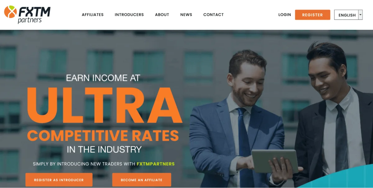 PropellerAds - FXTM Partners forex affiliate program with up to $600 CPA and hybrid commissions