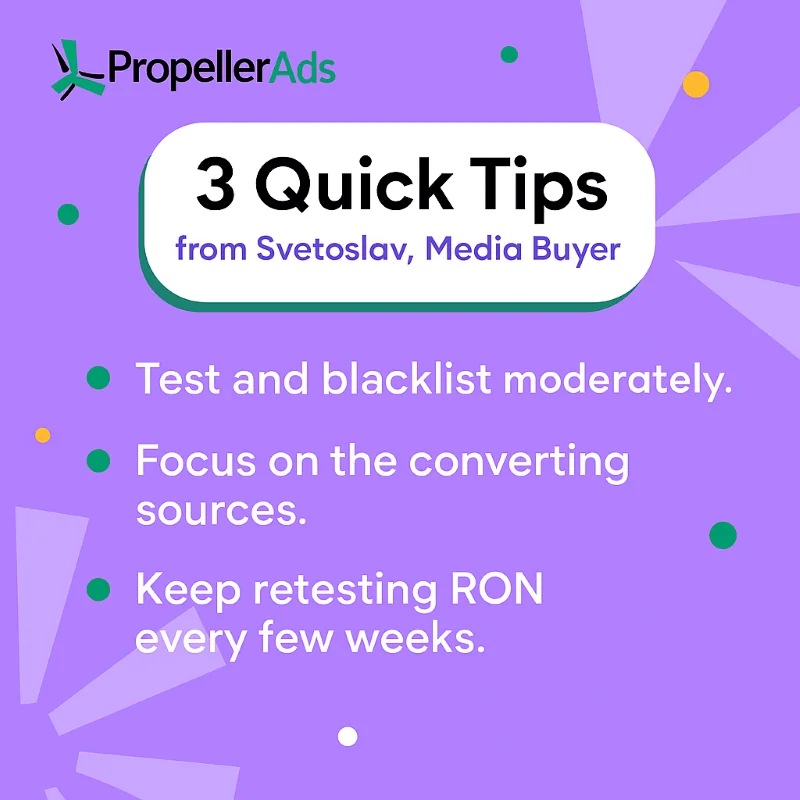 PropellerAds - practical tips for testing CPA offers to find high performing campaigns