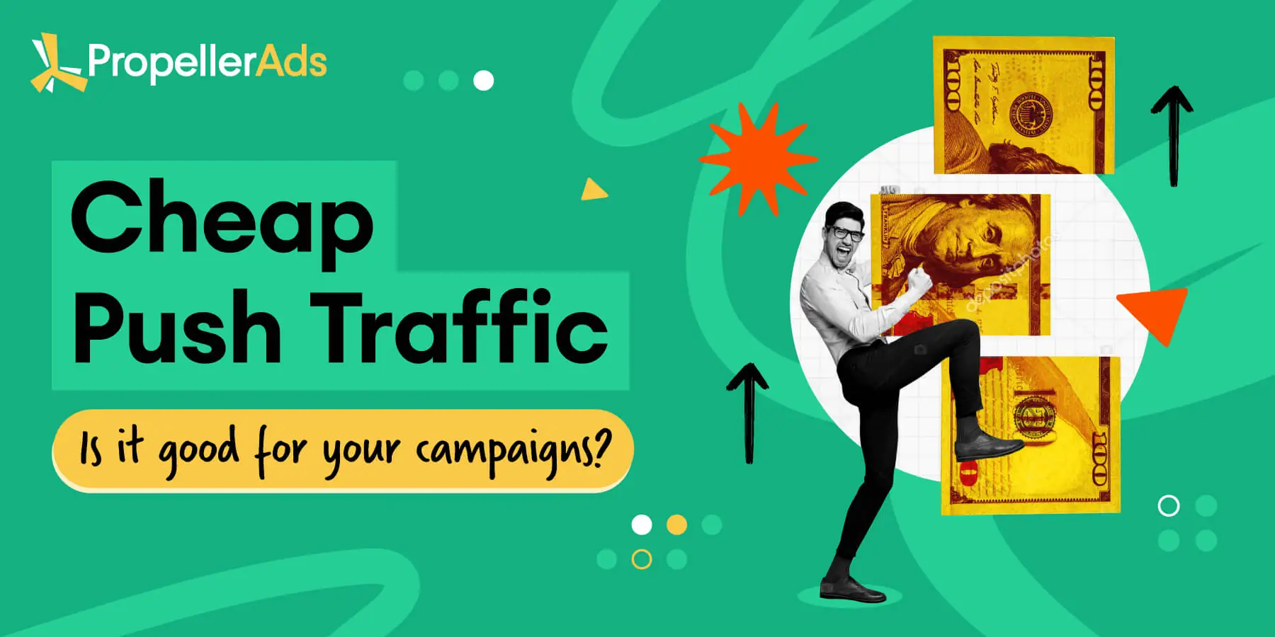 PropellerAds - cheap push traffic with low-CPC push notification ads for affiliate campaigns