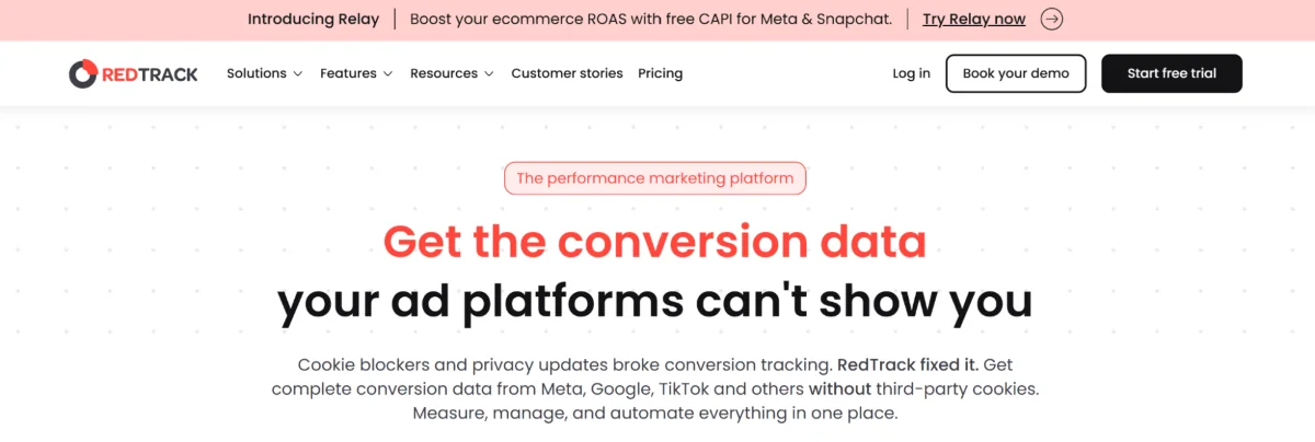 PropellerAds - RedTrack AI-assisted tracking tool for optimizing affiliate campaigns across multiple traffic sources