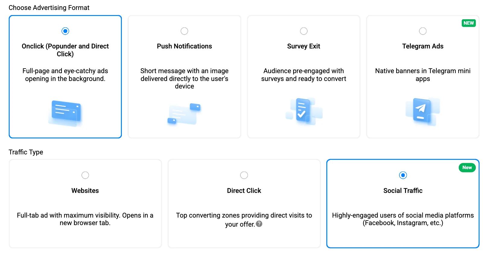 propellerads-paid-campaign-setup